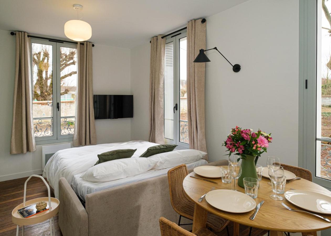 Villa Forestiere Appart Le Ginkgo Quincy-Voisins Exterior foto