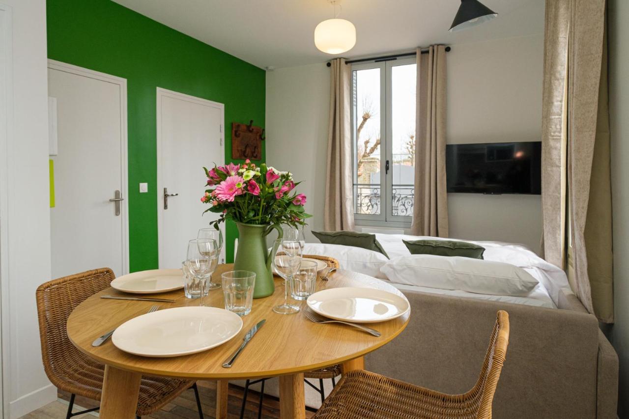 Villa Forestiere Appart Le Ginkgo Quincy-Voisins Exterior foto